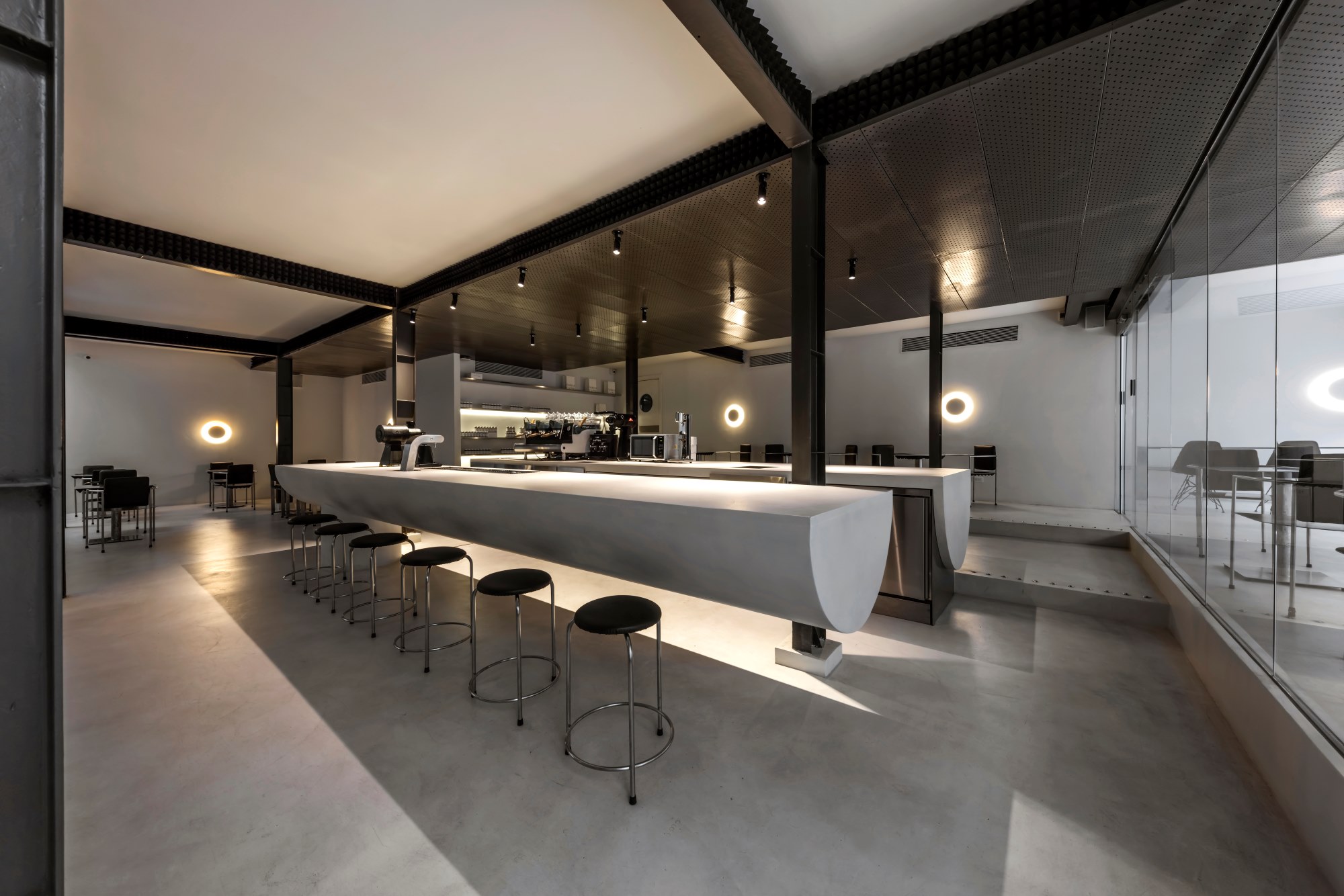 THIẾT KẾ QUÁN CAFE PHONG CÁCH TỐI GIẢN